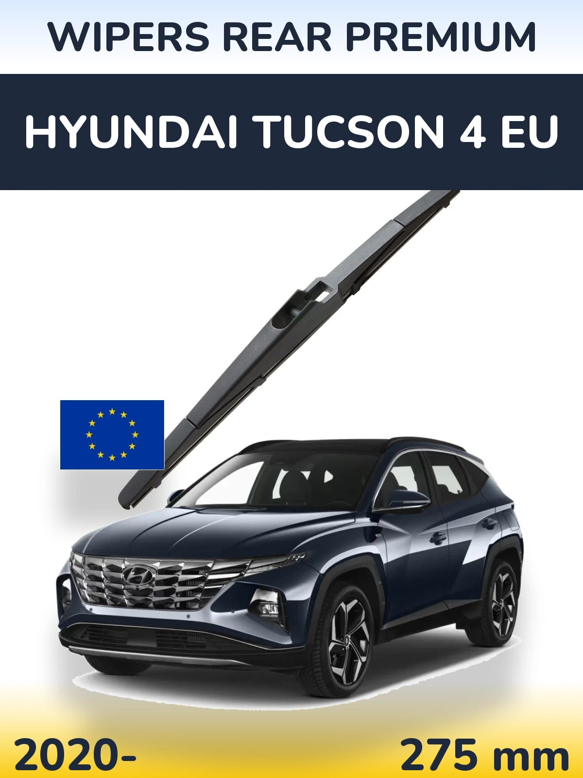 Tylna wycieraczka WIPERS REAR PREMIUM 275 mm do Hyundai Tucson 4 EU 2020-2026