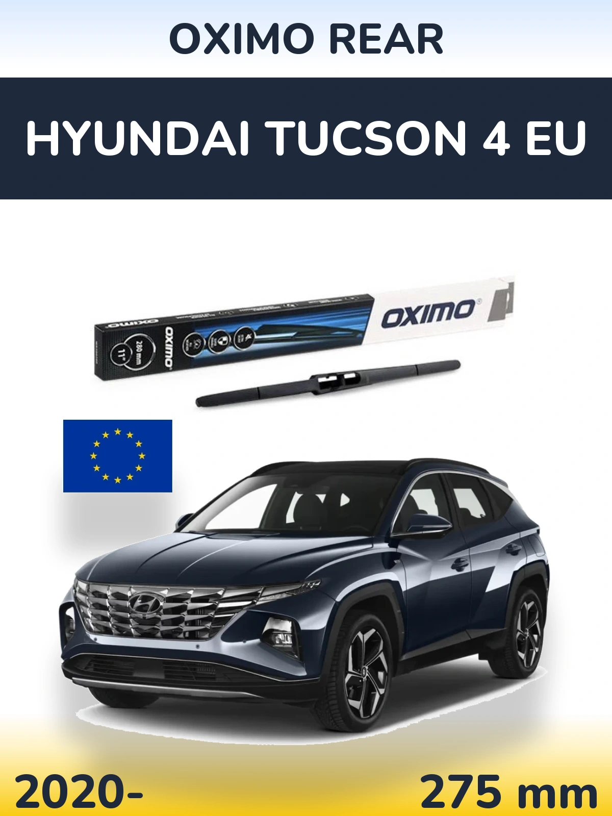 Tylna wycieraczka Oximo Rear 280 mm do Hyundai Tucson 4 EU 2020-2026