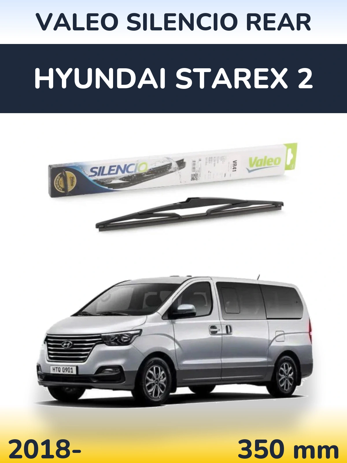 Tylna wycieraczka Valeo Silencio Rear 345 mm do Hyundai Starex 2 2018-2026