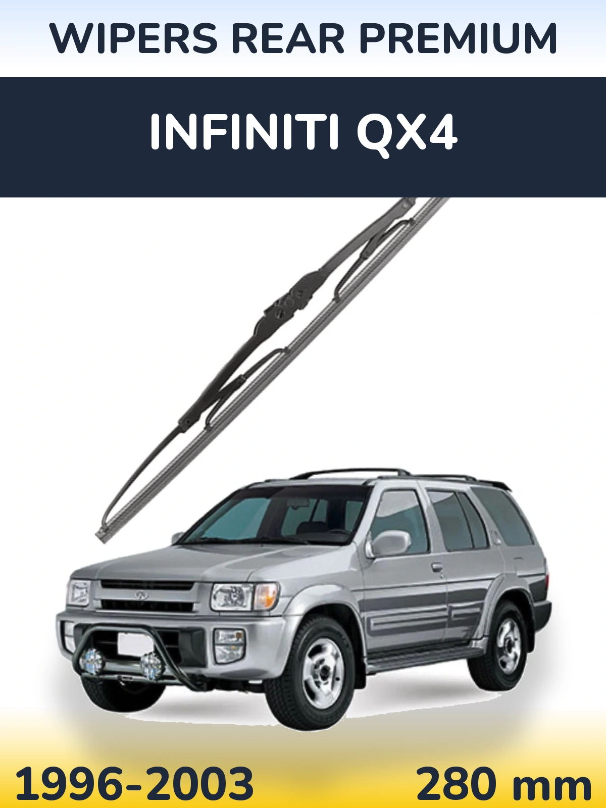 Rear wiper blade WIPERS REAR PREMIUM 280 mm for Infiniti QX4 1996-2003