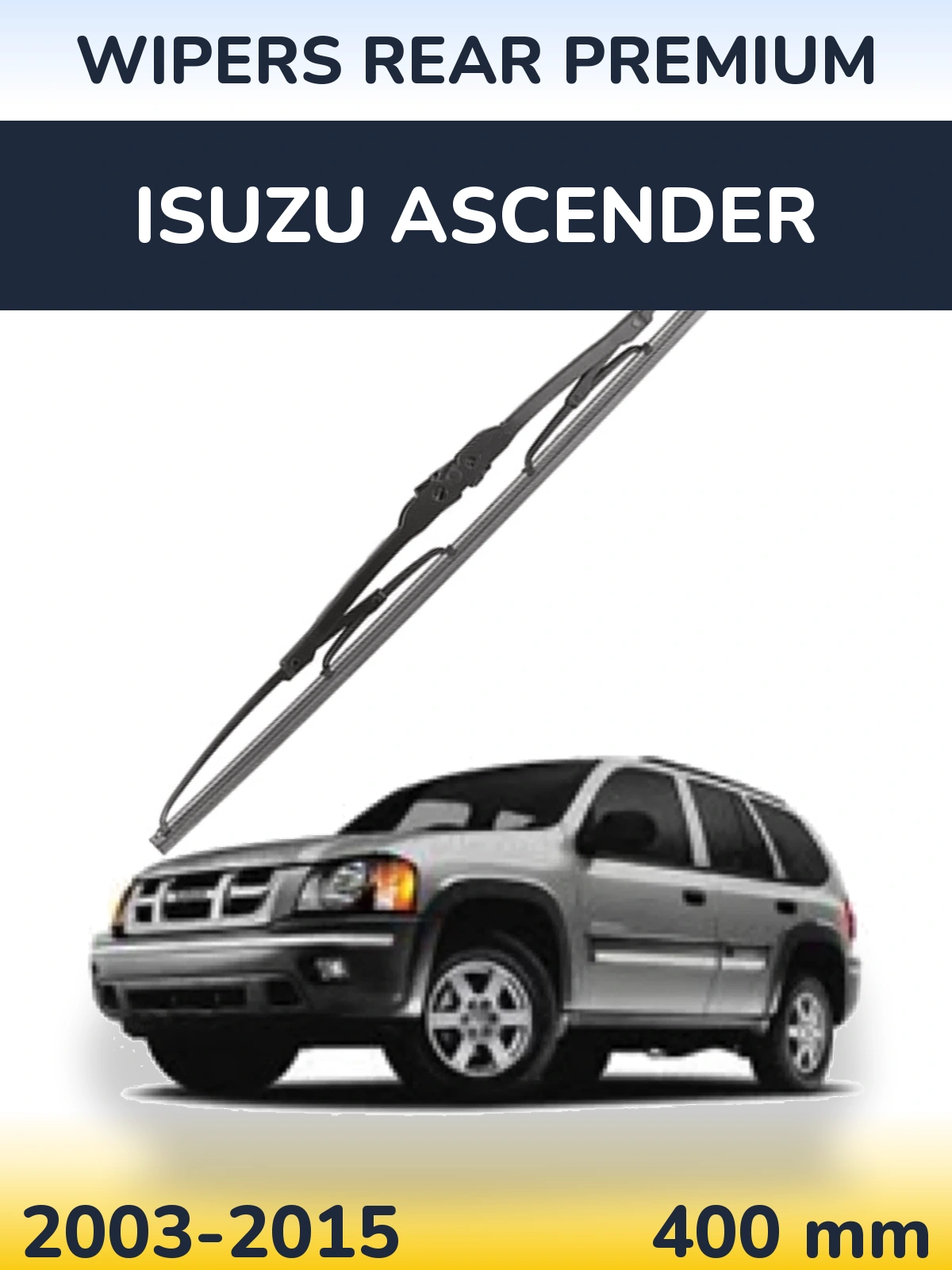 Tylna wycieraczka WIPERS REAR PREMIUM 400 mm do Isuzu Ascender 2003-2015