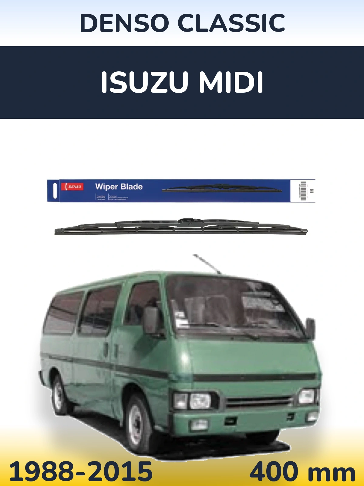 Задний дворник Denso Classic 400 мм для Isuzu Midi 1988-2015