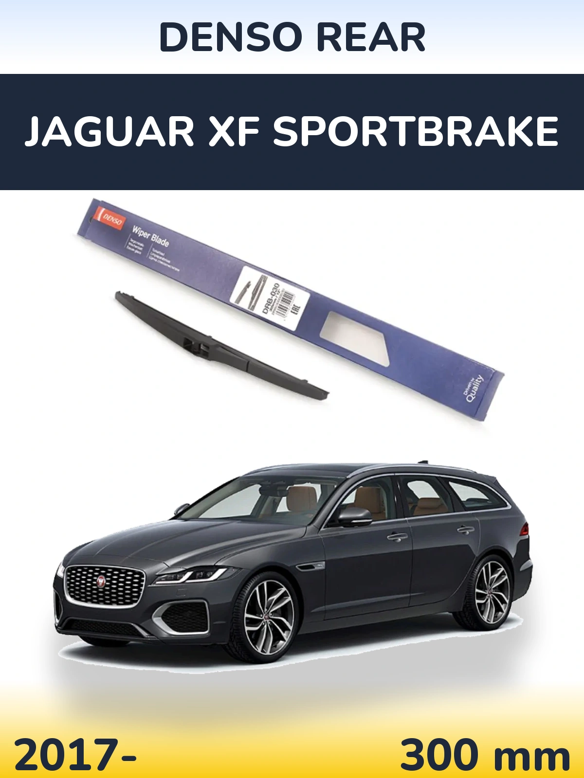 Tylna wycieraczka Denso Rear 300 mm do Jaguar XF Sportbrake 2017-2026