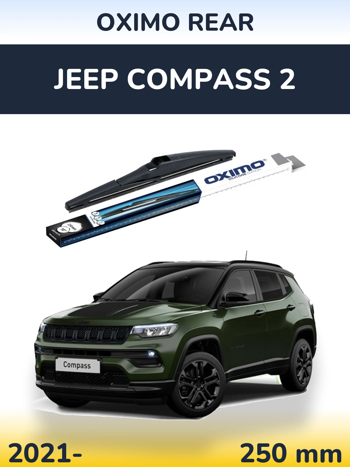 Tylna wycieraczka Oximo Rear 250 mm do Jeep Compass 2 2021-2026