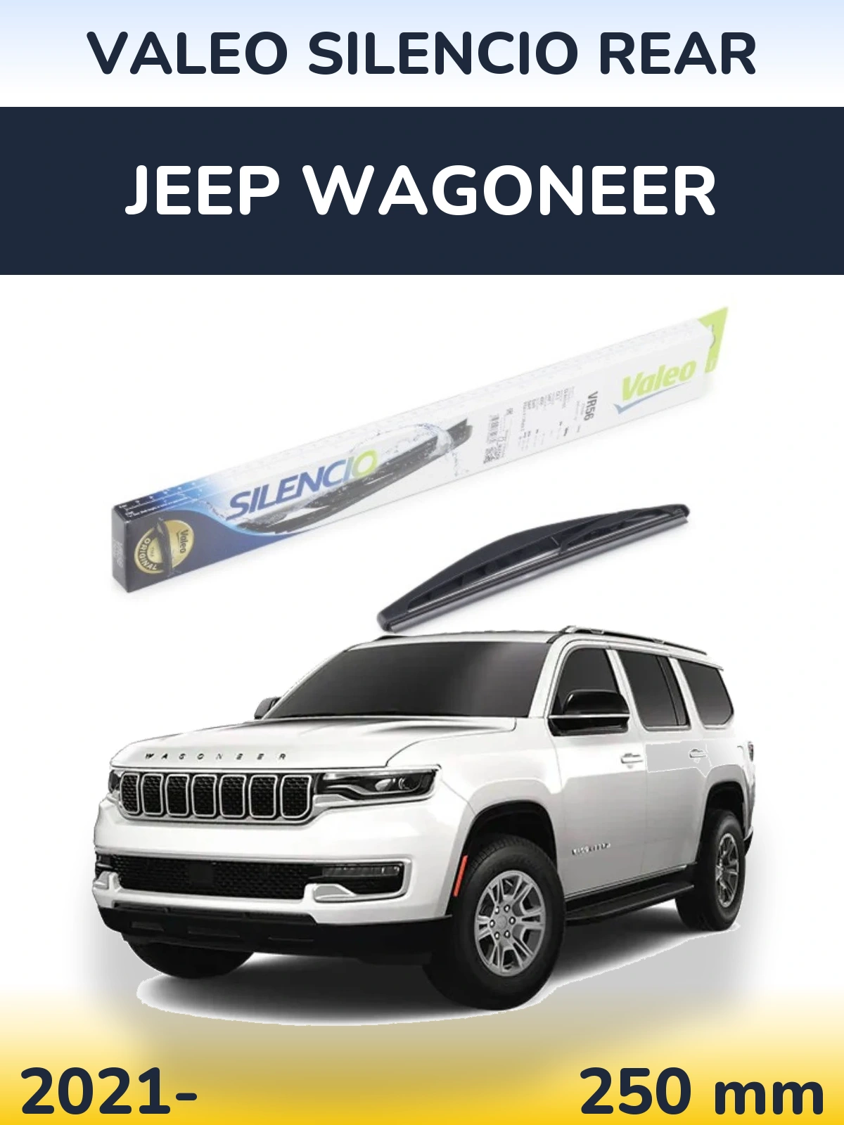 Tylna wycieraczka Valeo Silencio Rear 240 mm do Jeep Wagoneer 2021-2026