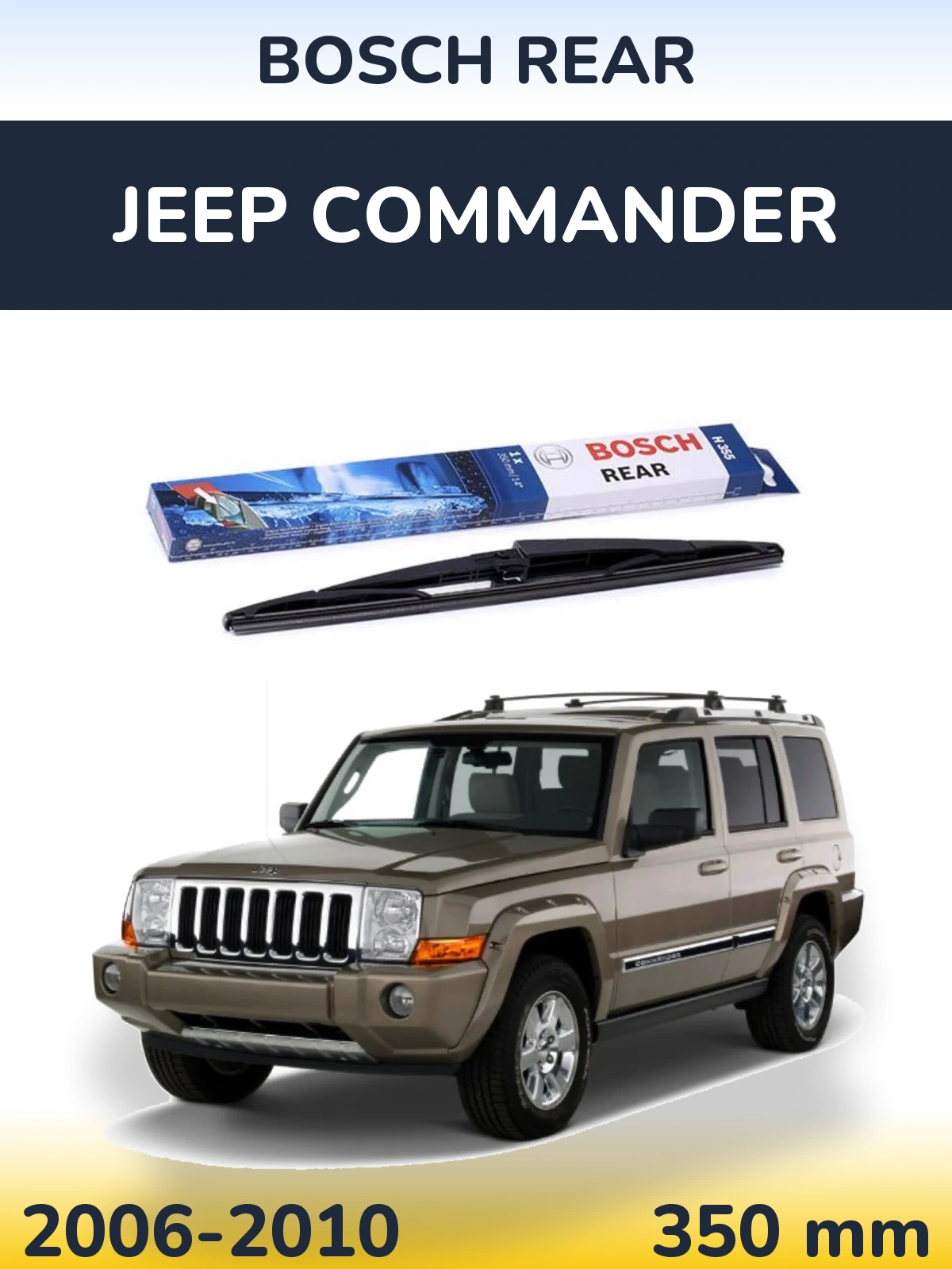 Tylna wycieraczka BOSCH Rear 350 mm do Jeep Commander 2006-2010