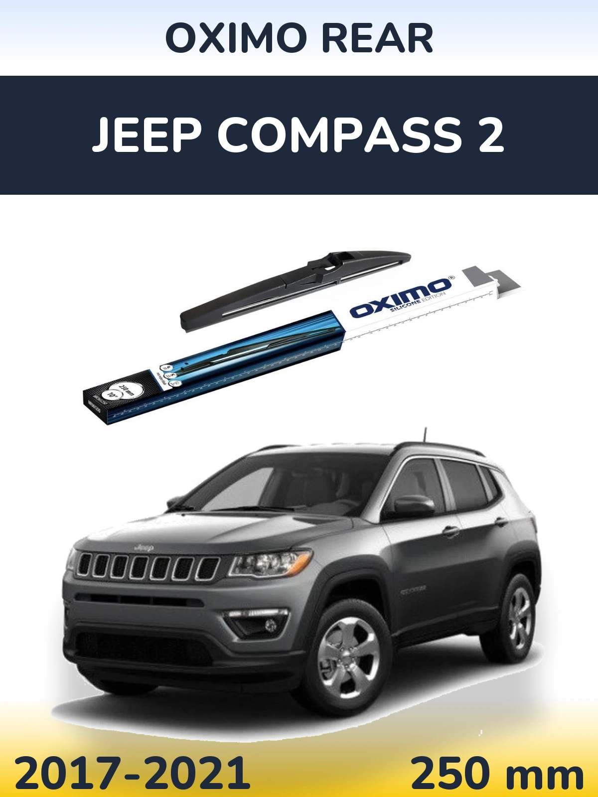 Tylna wycieraczka Oximo Rear 250 mm do Jeep Compass 2 2017-2021