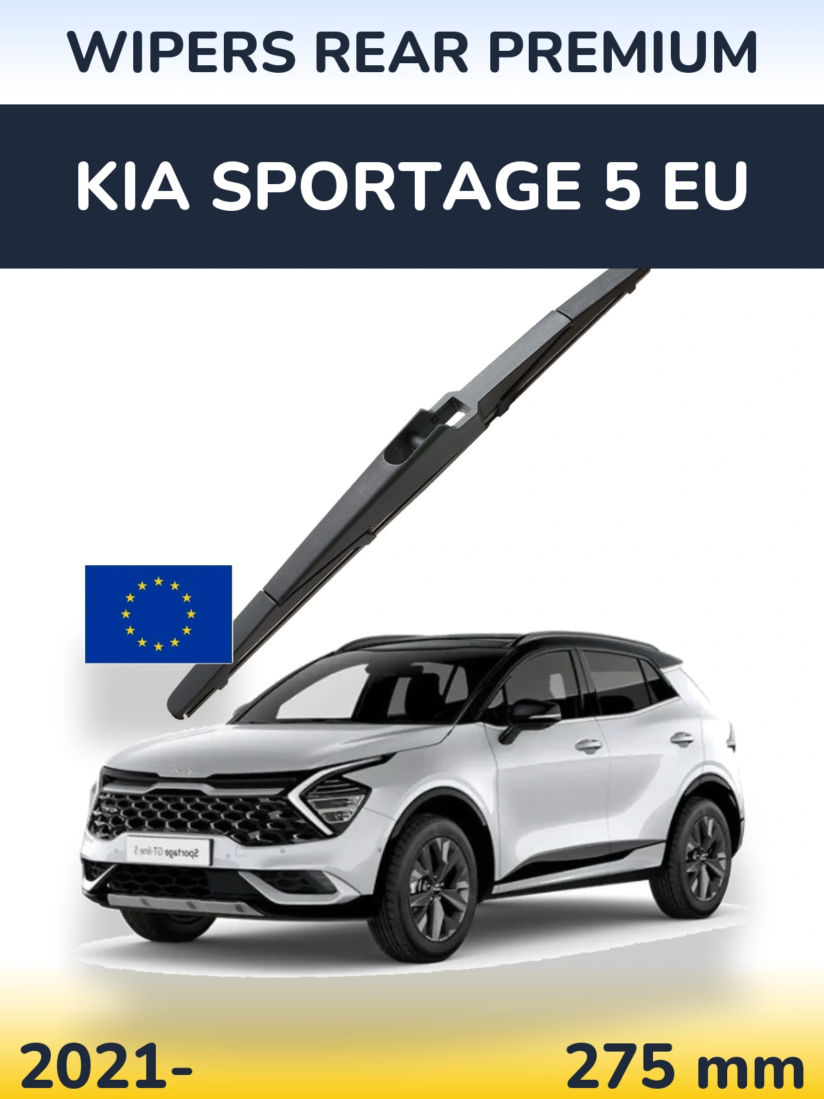 Tylna wycieraczka WIPERS REAR PREMIUM 275 mm do KIA Sportage 5 EU 2021-2026