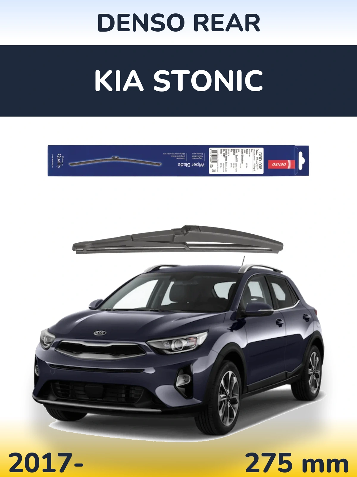 Tylna wycieraczka Denso Rear 280 mm do KIA Stonic 2017-2026