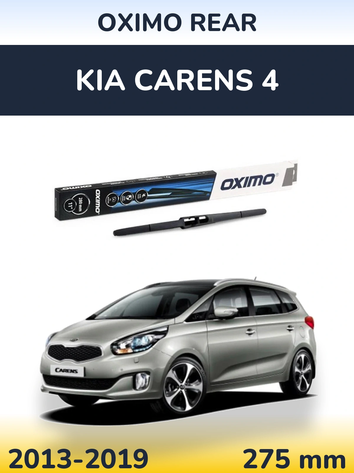 Tylna wycieraczka Oximo Rear 280 mm do KIA Carens 4 2013-2019