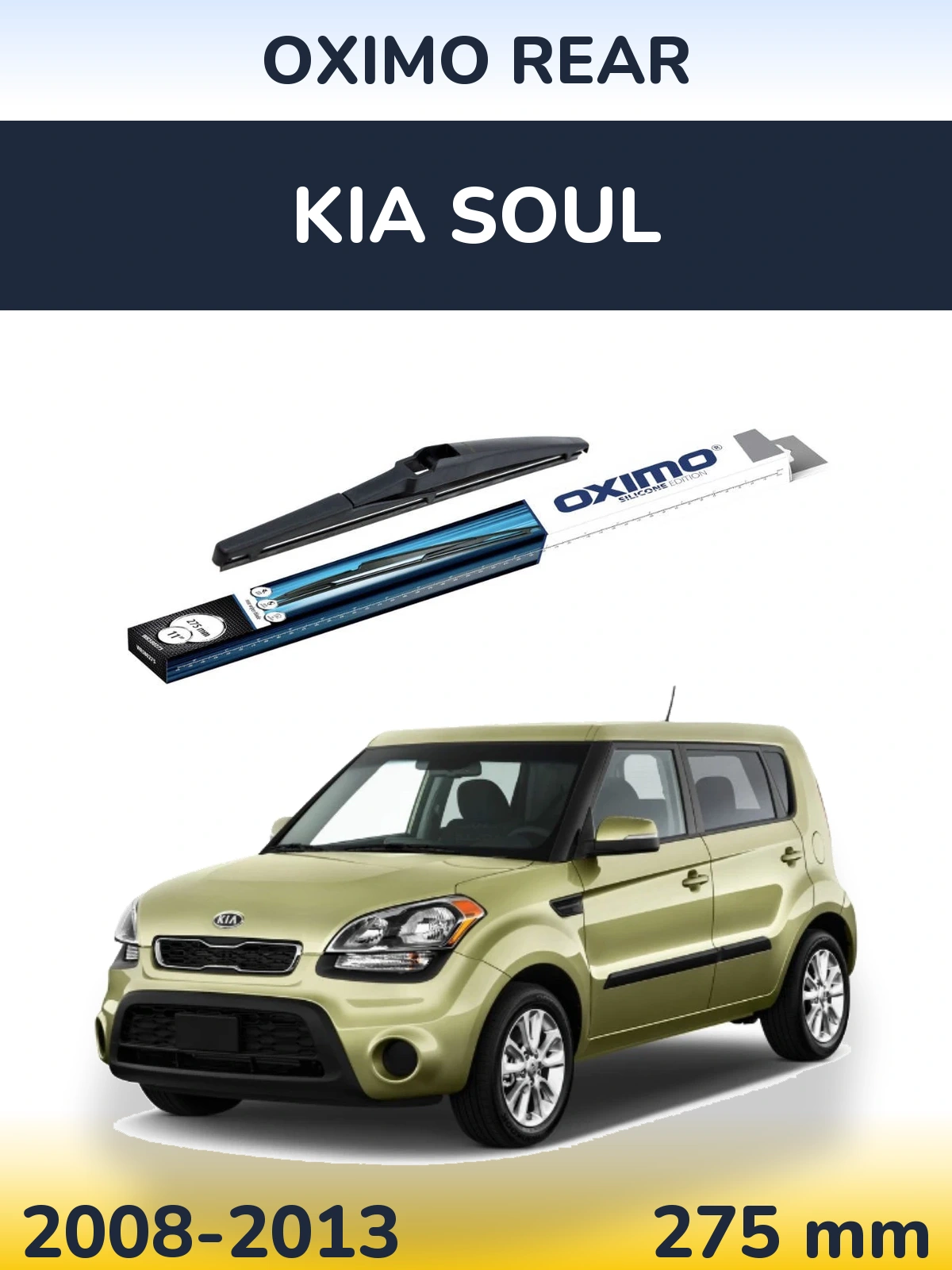 Tylna wycieraczka Oximo Rear 280 mm do KIA Soul 2008-2013