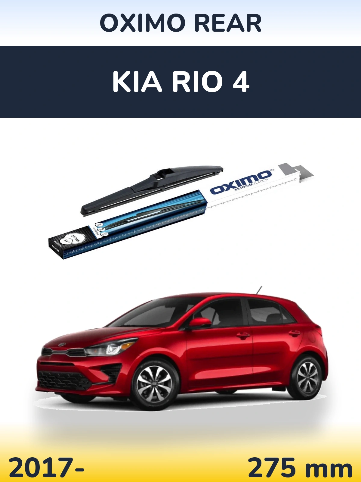 Tylna wycieraczka Oximo Rear 280 mm do KIA Rio 4 2017-2026