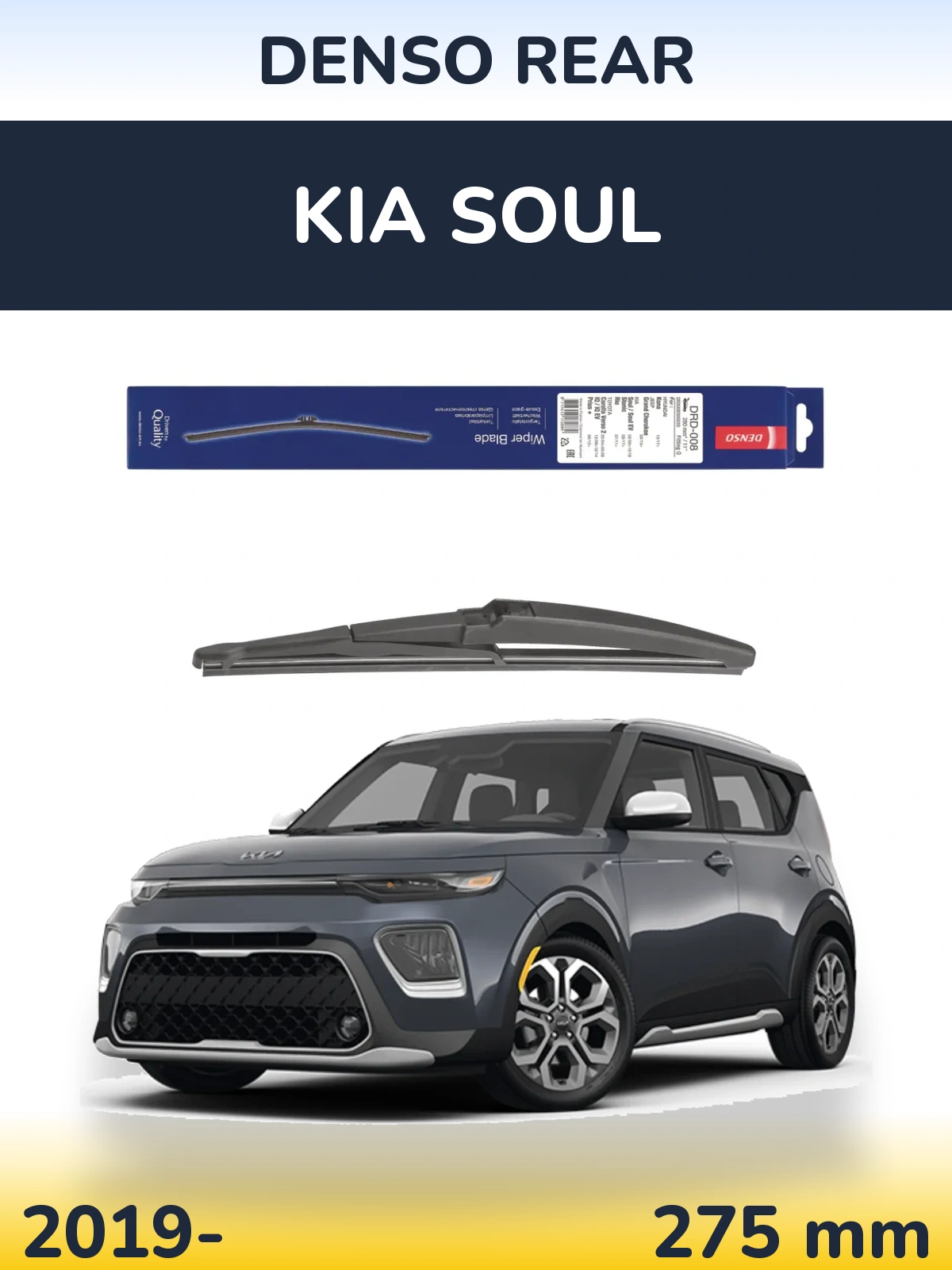 Tylna wycieraczka Denso Rear 280 mm do KIA Soul 2019-2026