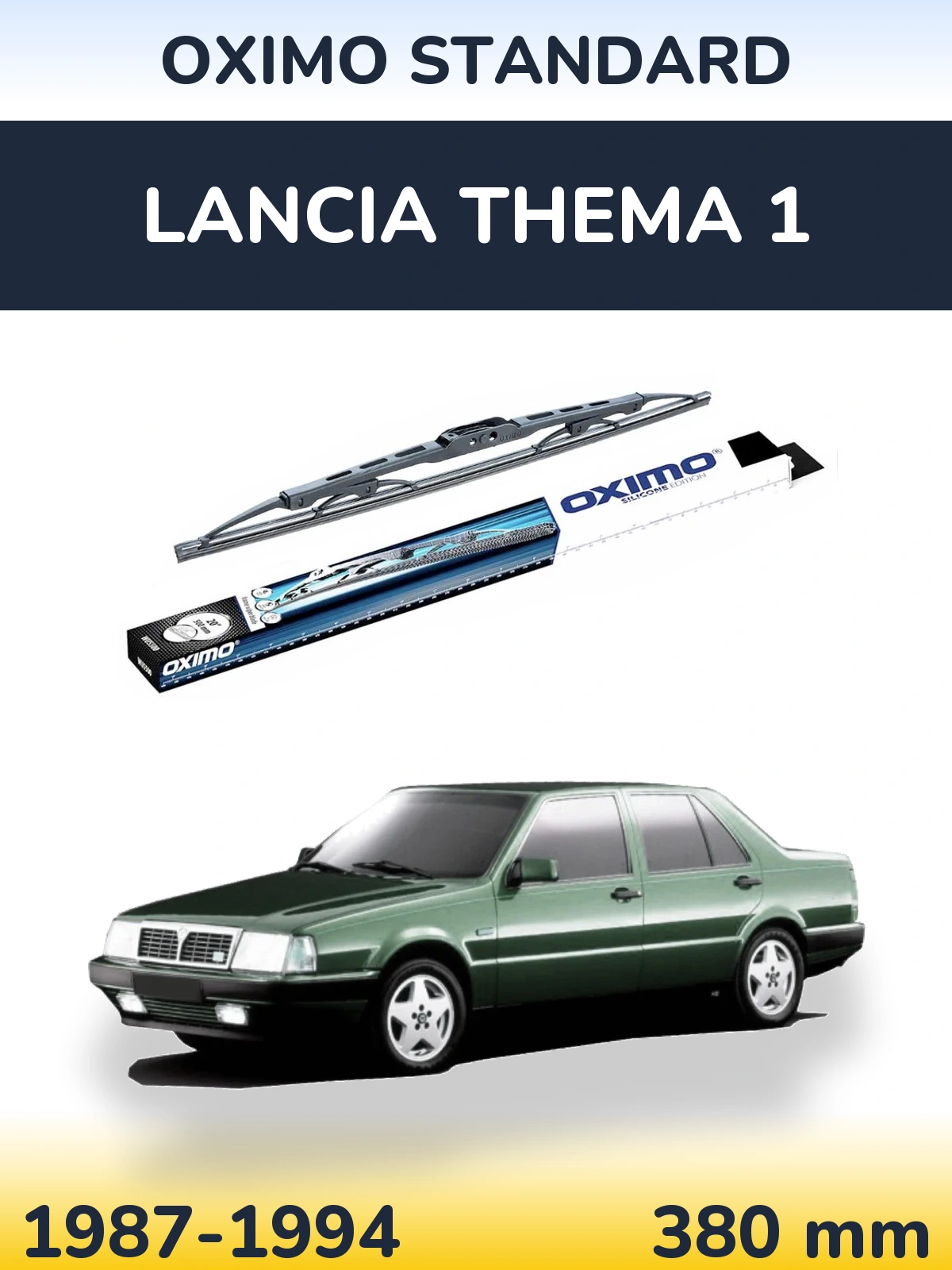 Tylna wycieraczka Oximo Standard 375 mm do Lancia Thema 1 1987-1994