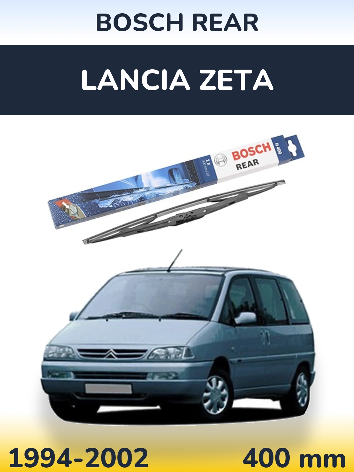Tylna wycieraczka BOSCH Rear 400 mm do Lancia Zeta 1994-2002