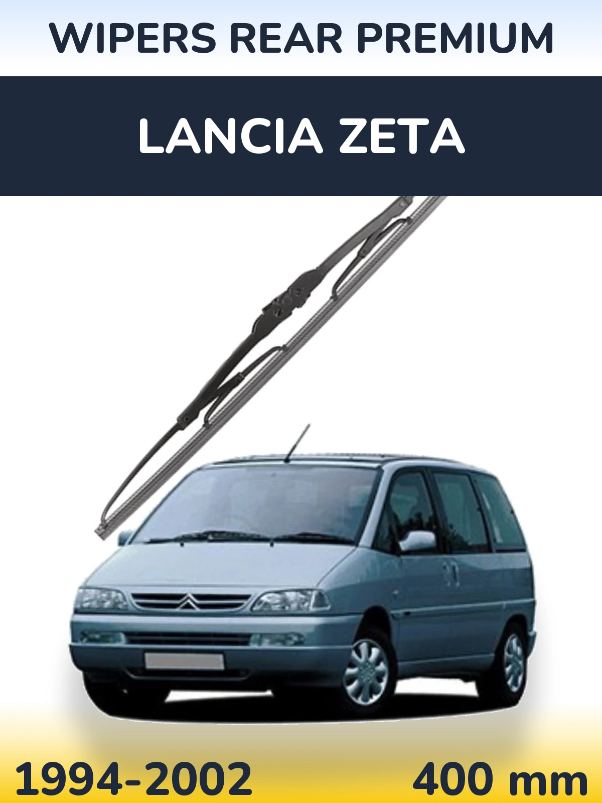Задний дворник WIPERS REAR PREMIUM 400 мм для Lancia Zeta 1994-2002