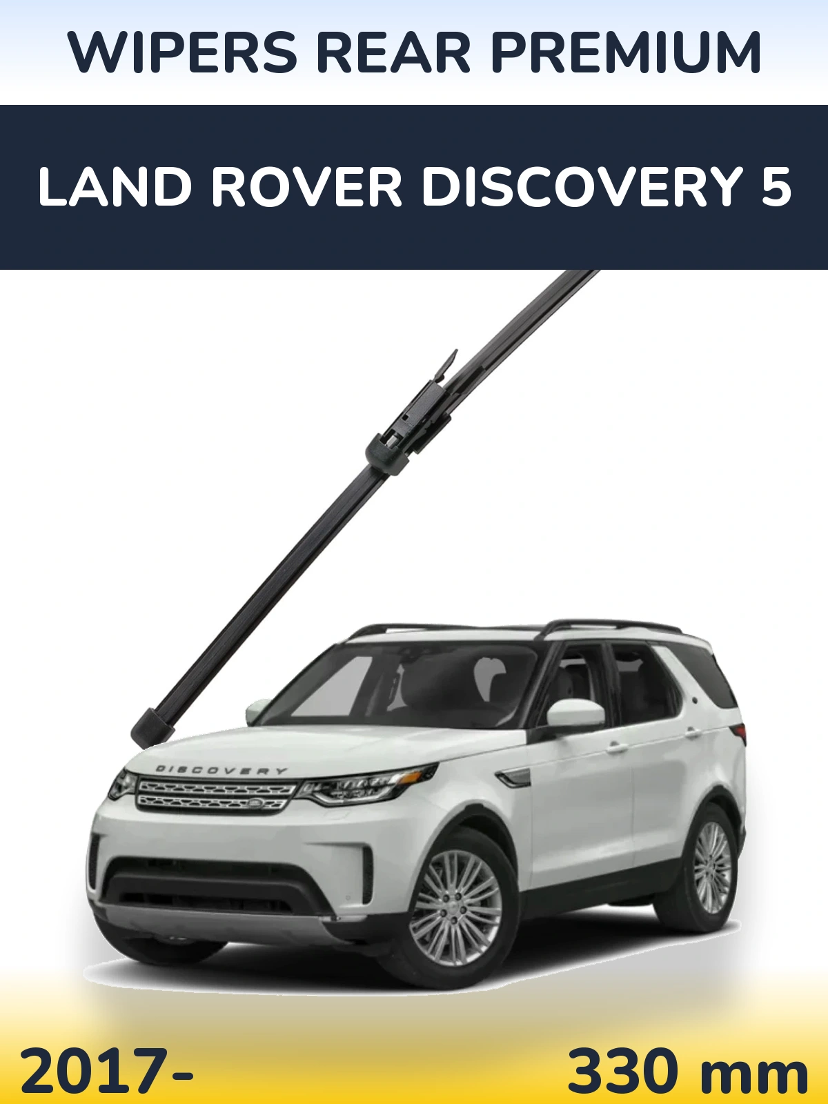 Tylna wycieraczka WIPERS REAR PREMIUM 330 mm do Land Rover Discovery 5 2017-2026