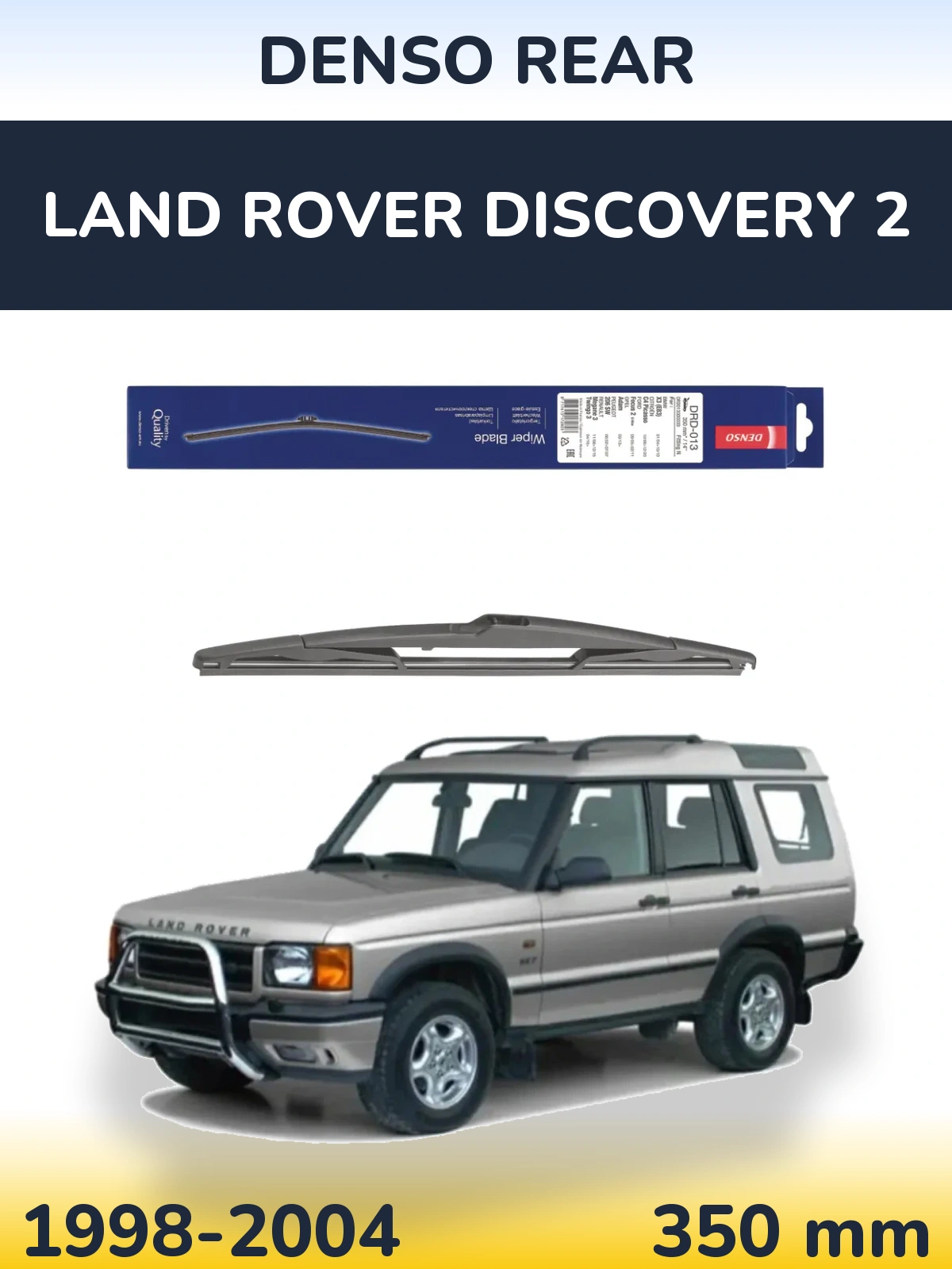 Tylna wycieraczka Denso Rear 350 mm do Land Rover Discovery 2 1998-2004