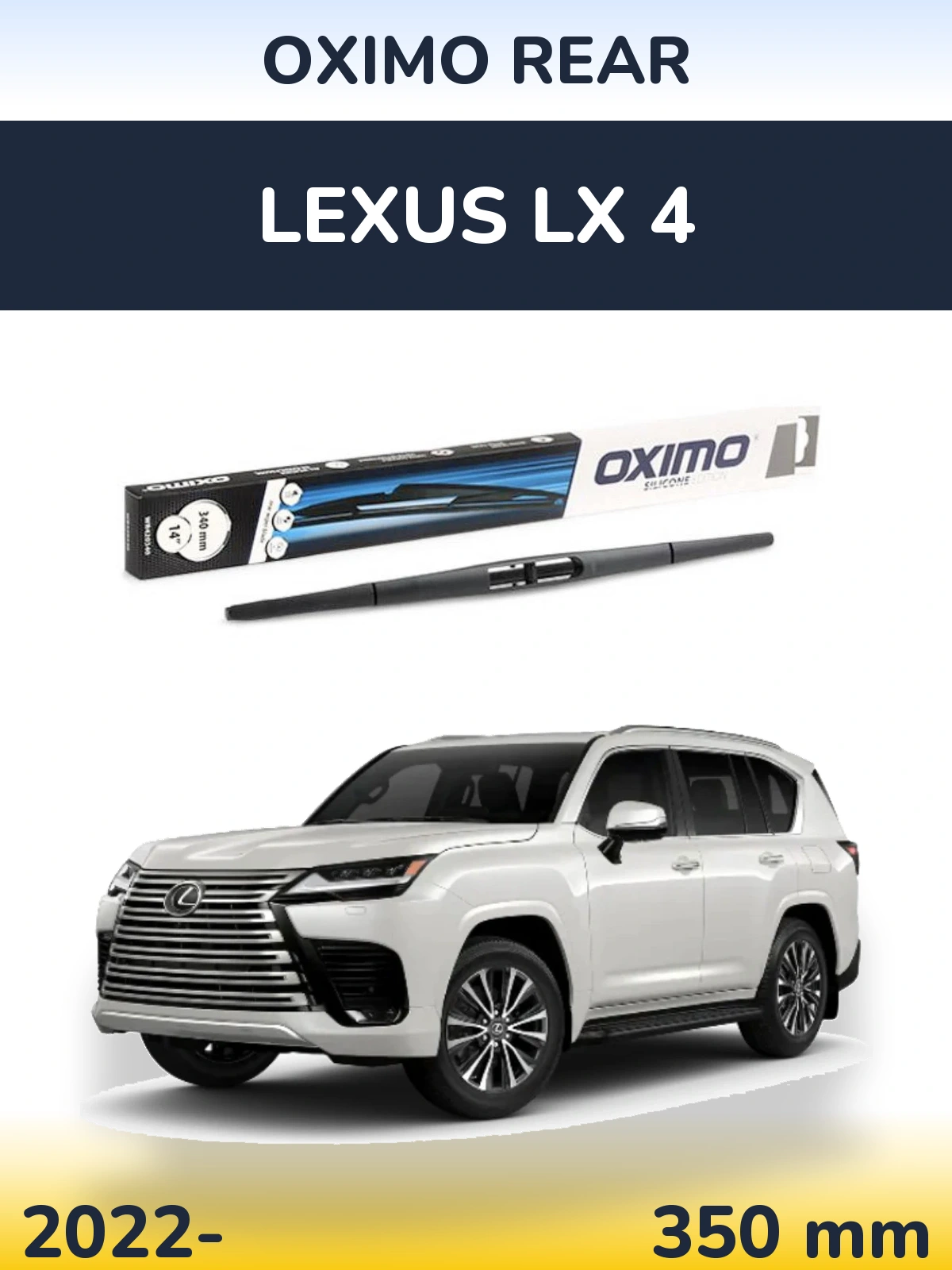 Tylna wycieraczka Oximo Rear 350 mm do Lexus LX 4 2022-2026