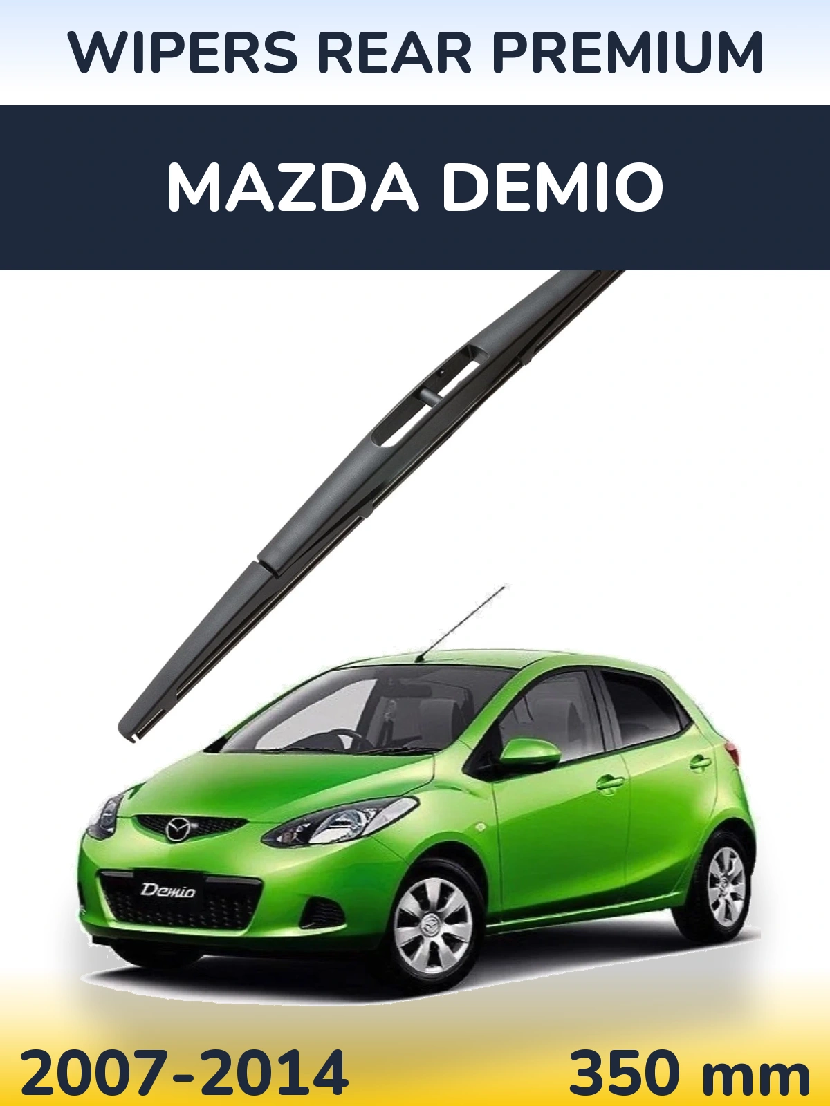 Задний дворник WIPERS REAR PREMIUM 350 мм для Mazda Demio 2007-2014