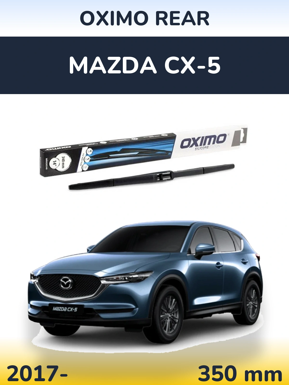 Tylna wycieraczka Oximo Rear 350 mm do Mazda CX-5 2017-2026