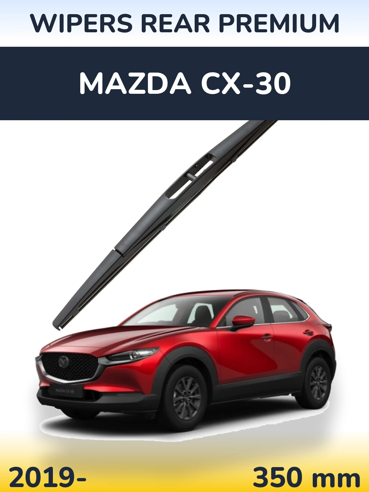 Tylna wycieraczka WIPERS REAR PREMIUM 350 mm do Mazda CX-30 2019-2026
