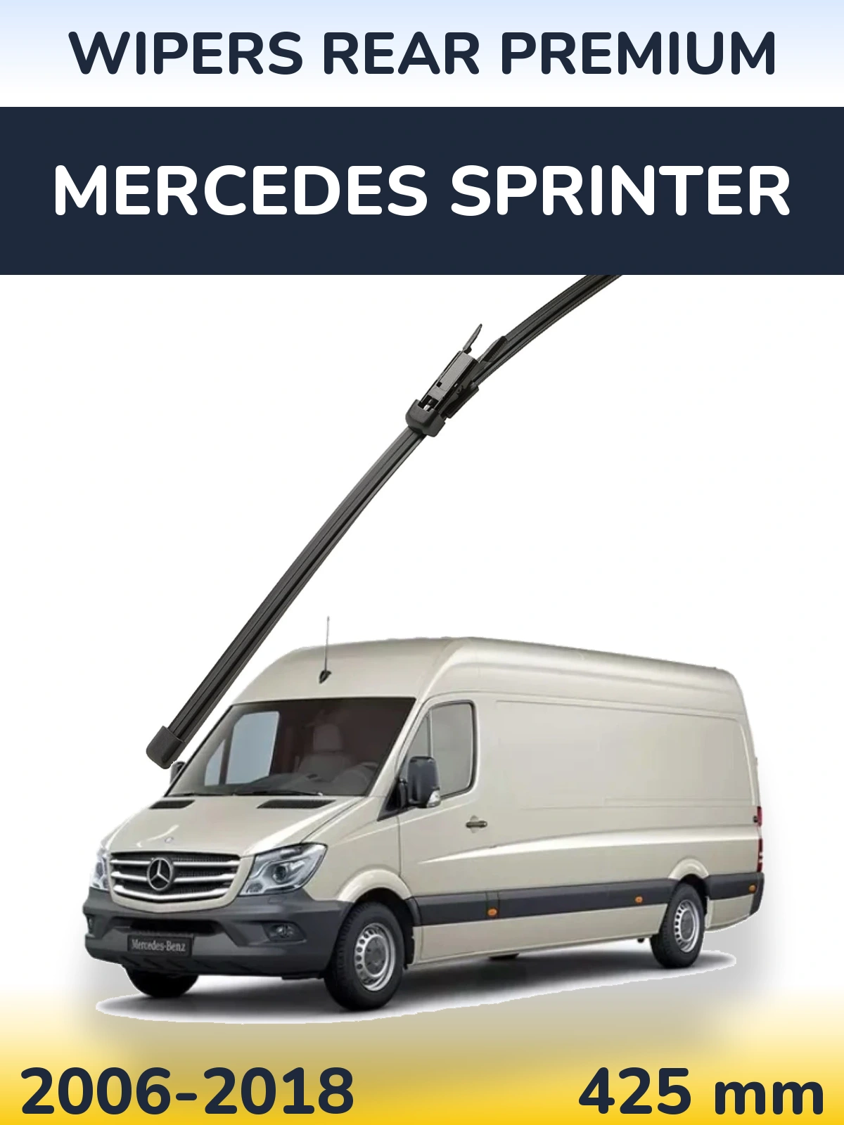 Tylna wycieraczka WIPERS REAR PREMIUM 425 mm do Mercedes Sprinter 2006-2018