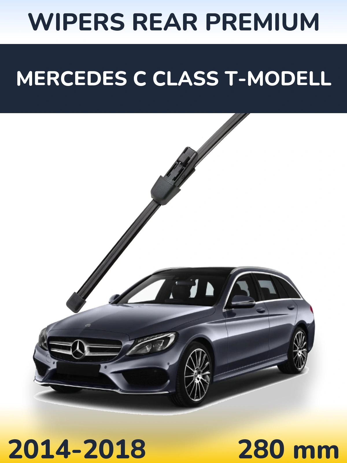Задня щітка WIPERS REAR PREMIUM 280 мм для Mercedes C Class T-Модельl 2014-2018