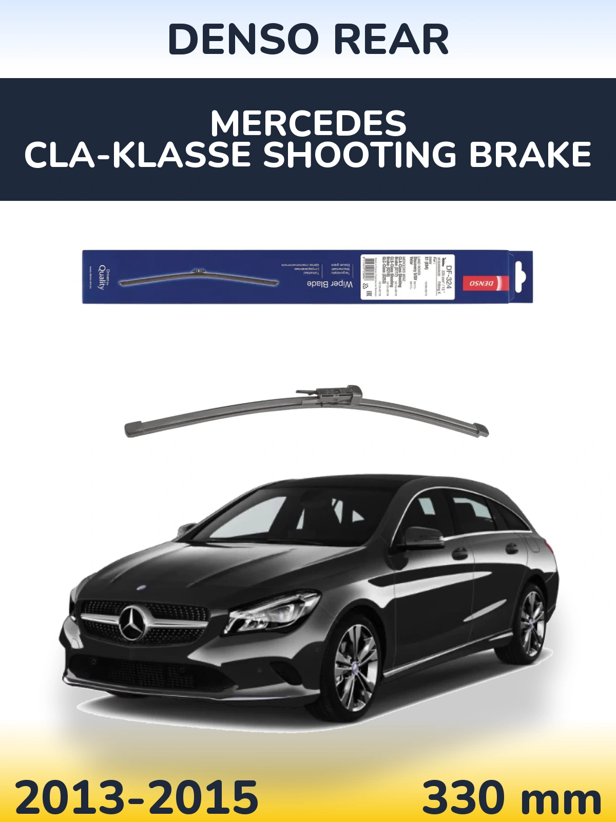 Tylna wycieraczka Denso Rear 335 mm do Mercedes CLA-Klasse Shooting Brake 2013-2015