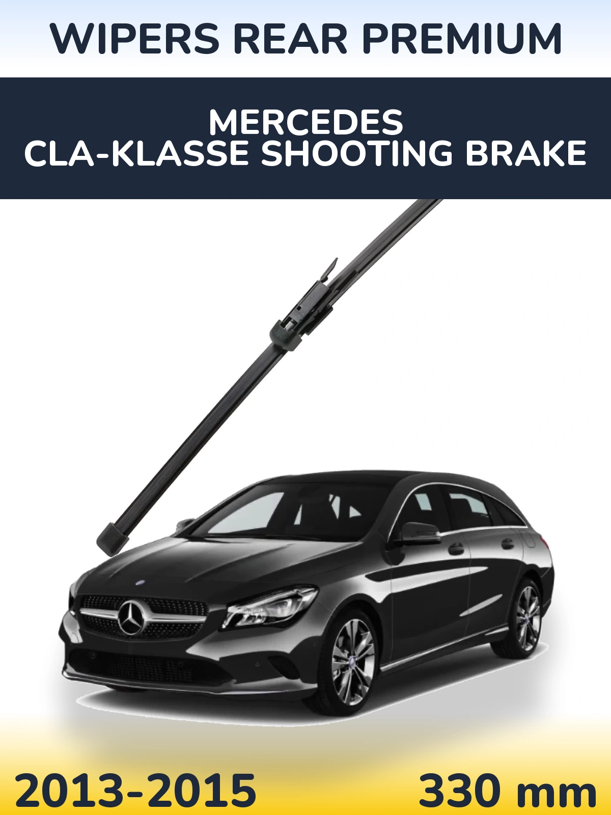 Задний дворник WIPERS REAR PREMIUM 330 мм для Mercedes CLA-Klasse Shooting Brake 2013-2015