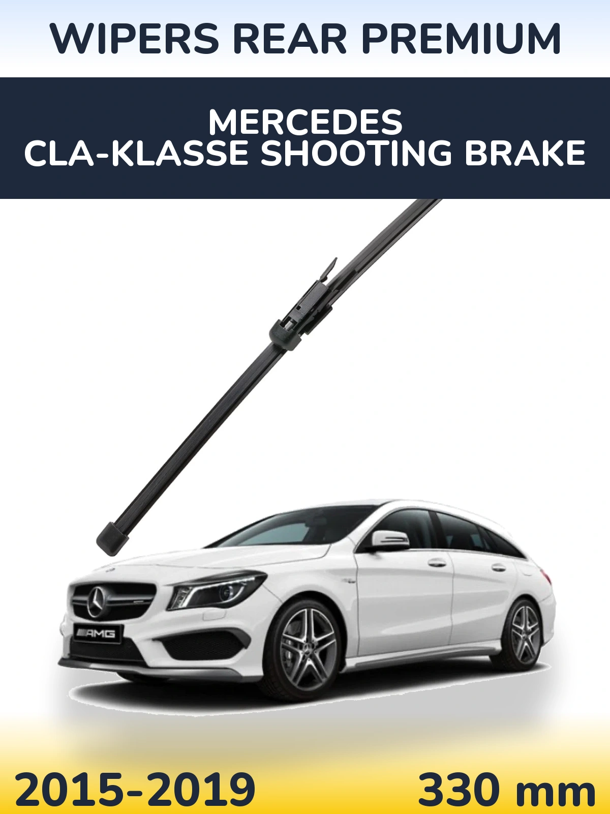 Tylna wycieraczka WIPERS REAR PREMIUM 330 mm do Mercedes CLA-Klasse Shooting Brake 2015-2019