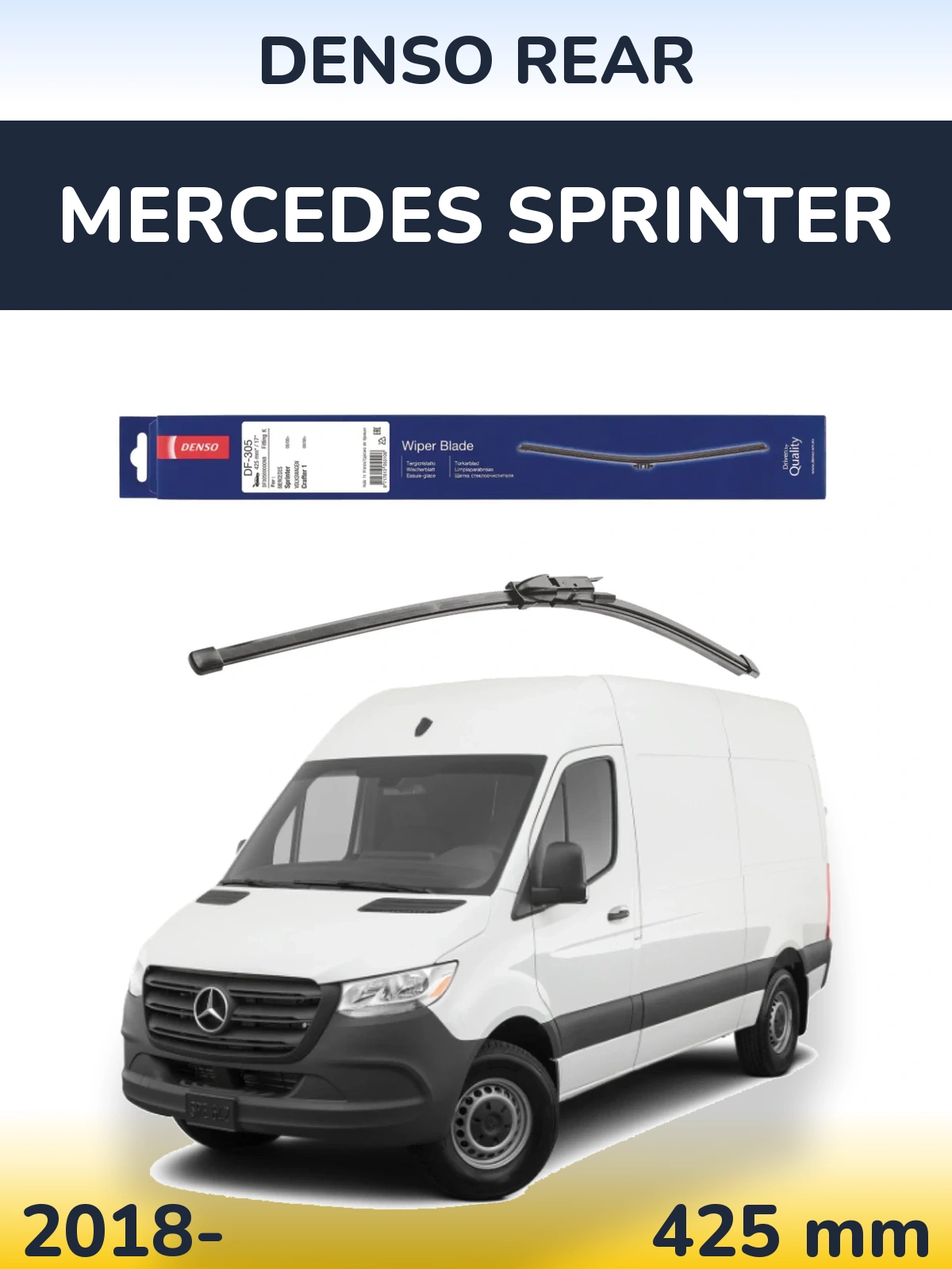 Tylna wycieraczka Denso Rear 425 mm do Mercedes Sprinter 2018-2026
