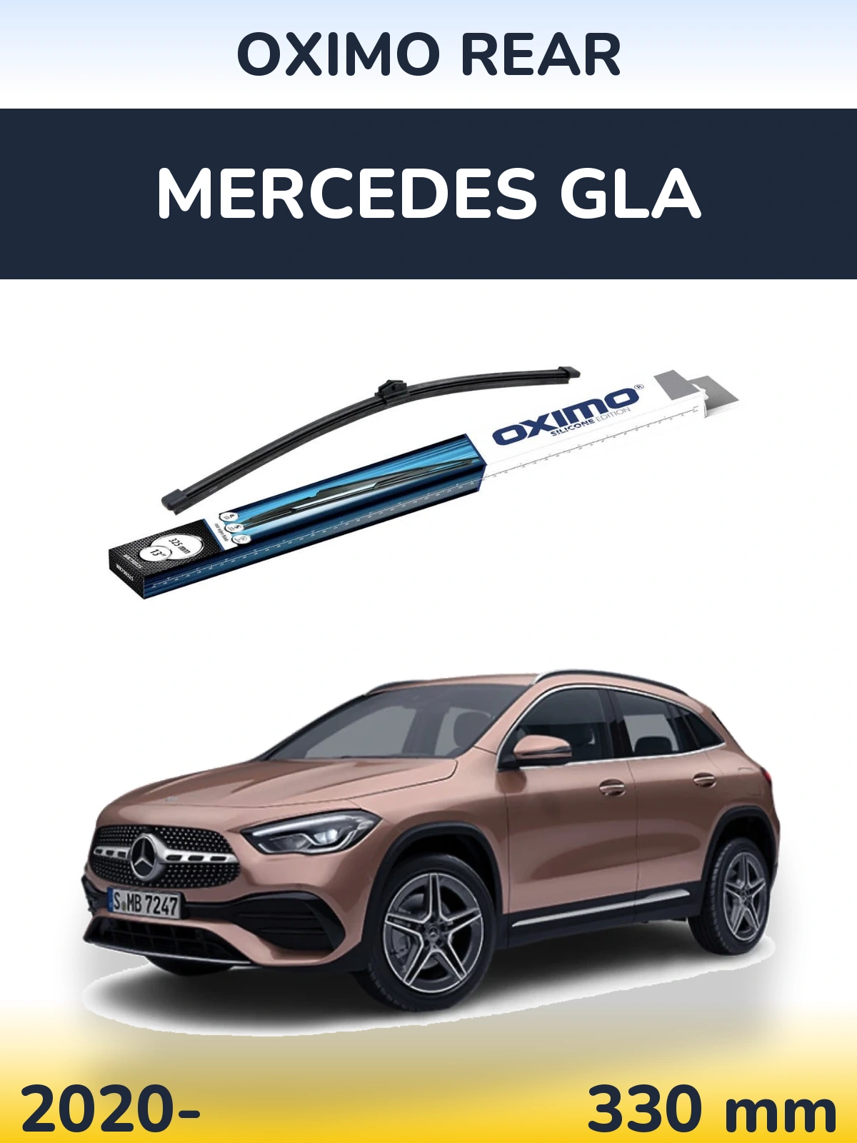 Tylna wycieraczka Oximo Rear 325 mm do Mercedes GLA 2020-2026