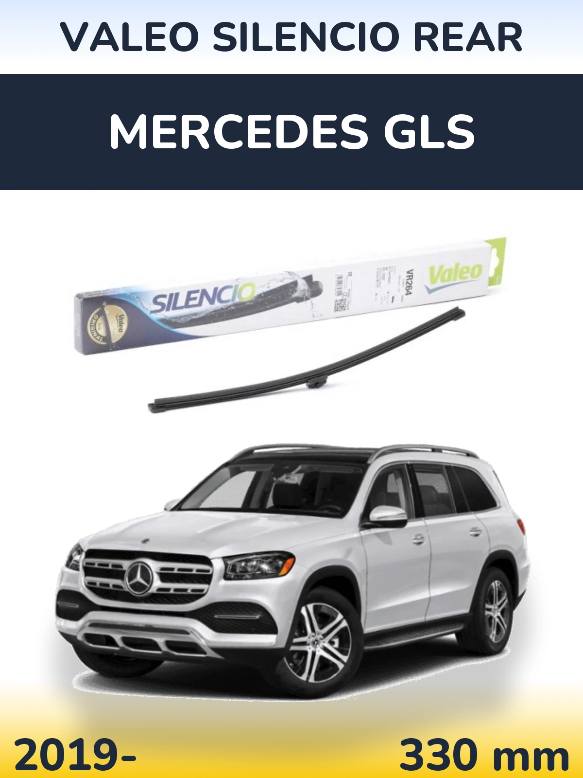 Tylna wycieraczka Valeo Silencio Rear 320 mm do Mercedes GLS 2019-2026