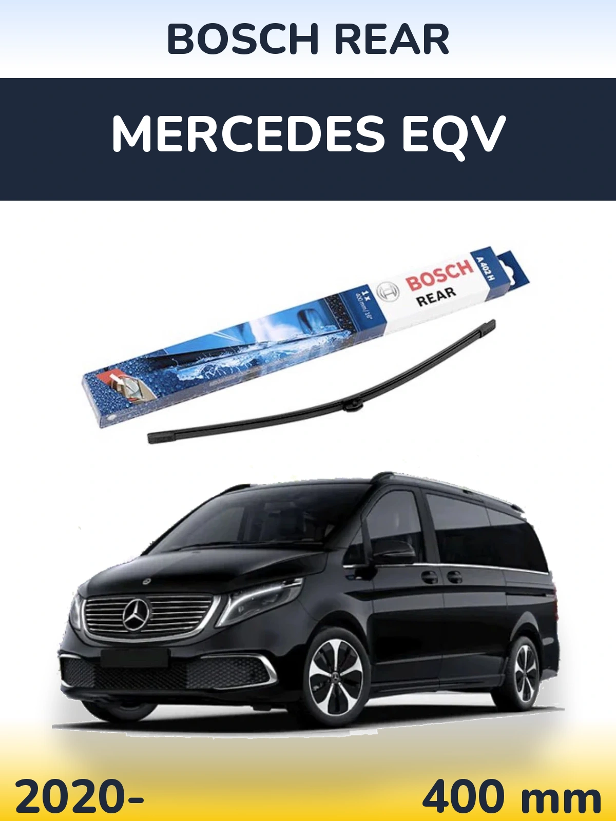 Tylna wycieraczka BOSCH Rear 400 mm do Mercedes EQV 2020-2026