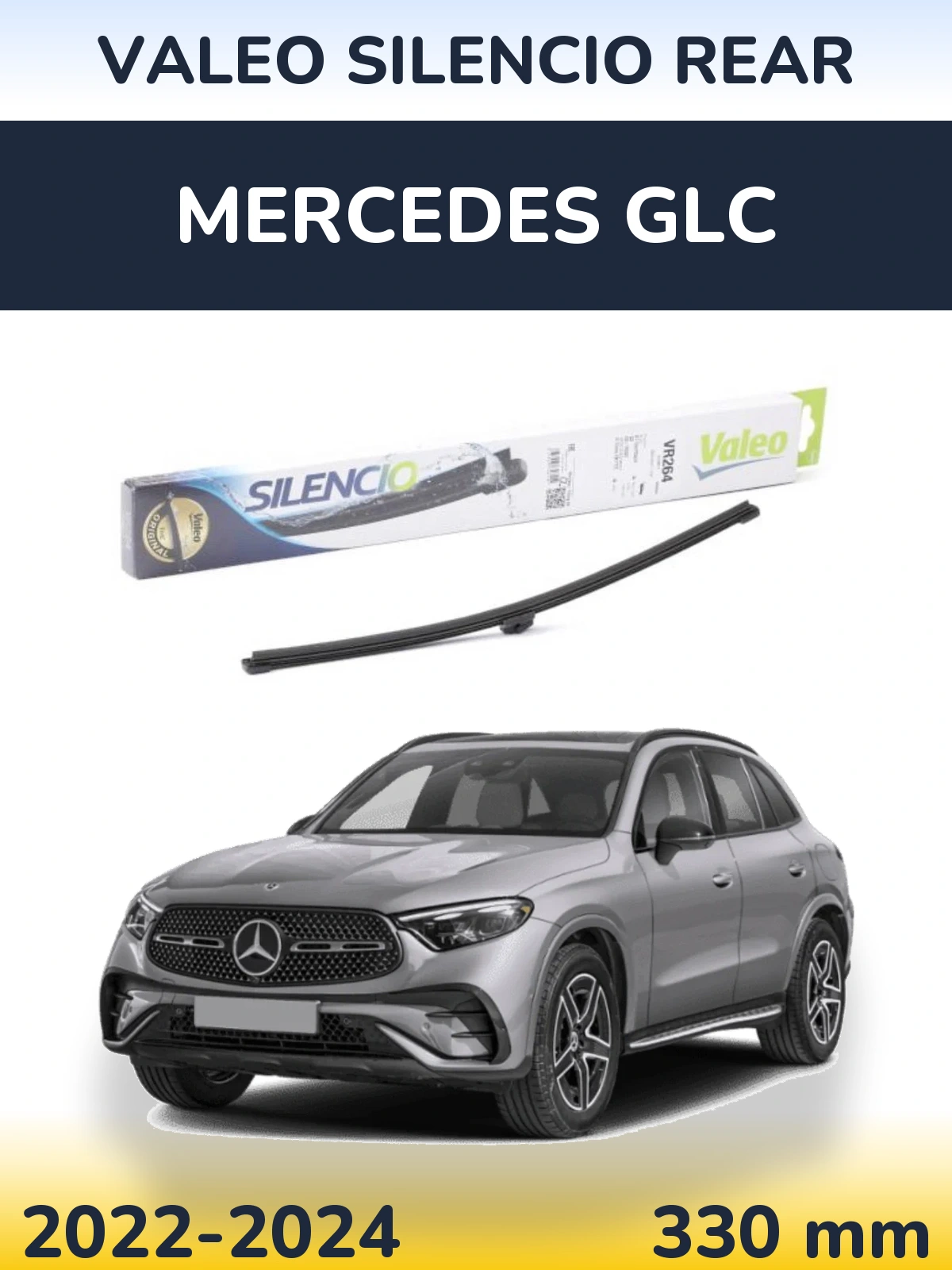 Tylna wycieraczka Valeo Silencio Rear 320 mm do Mercedes GLC 2022-2024