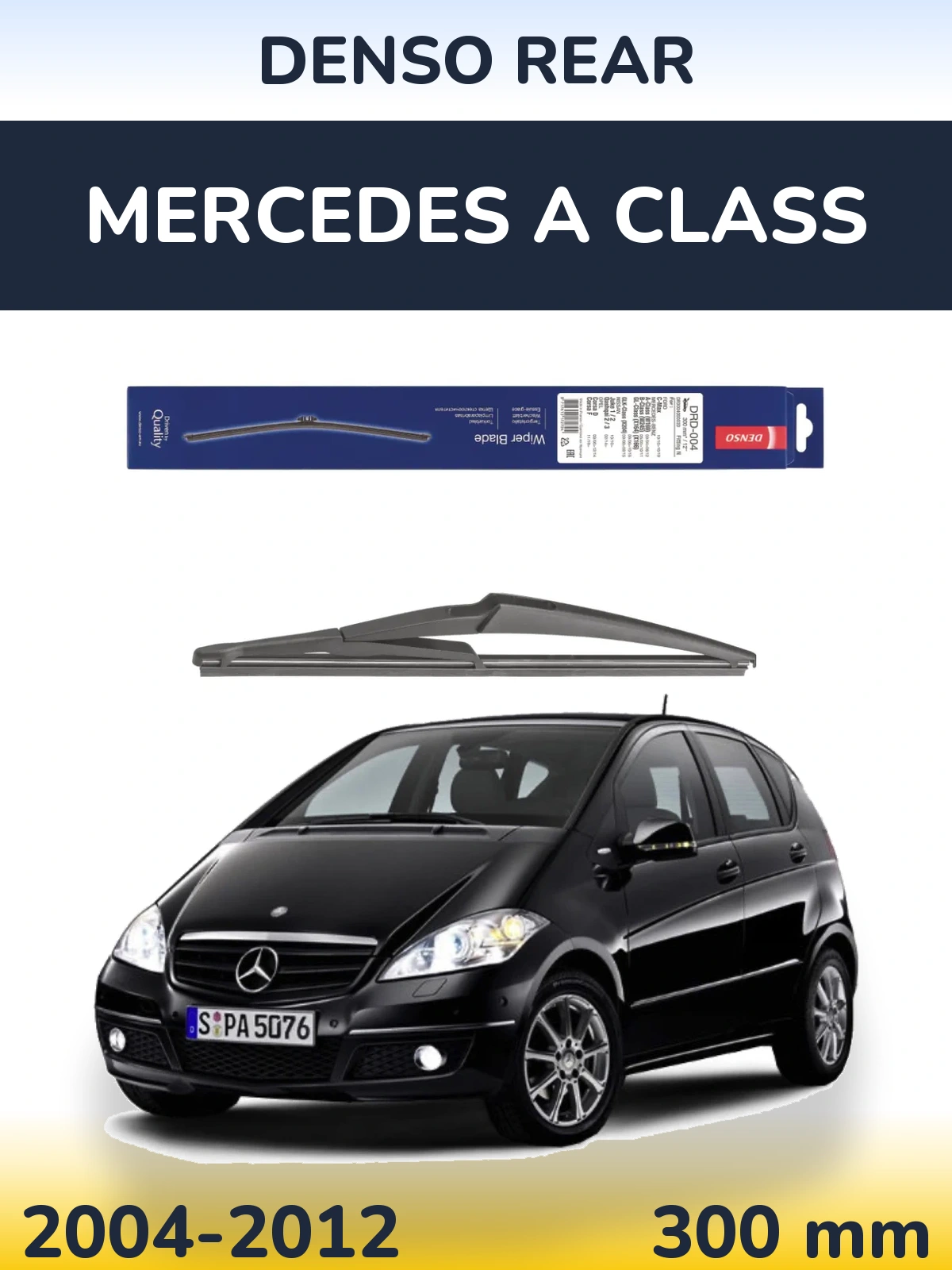 Задний дворник Denso Rear 300 мм для Mercedes A Class 2004-2012