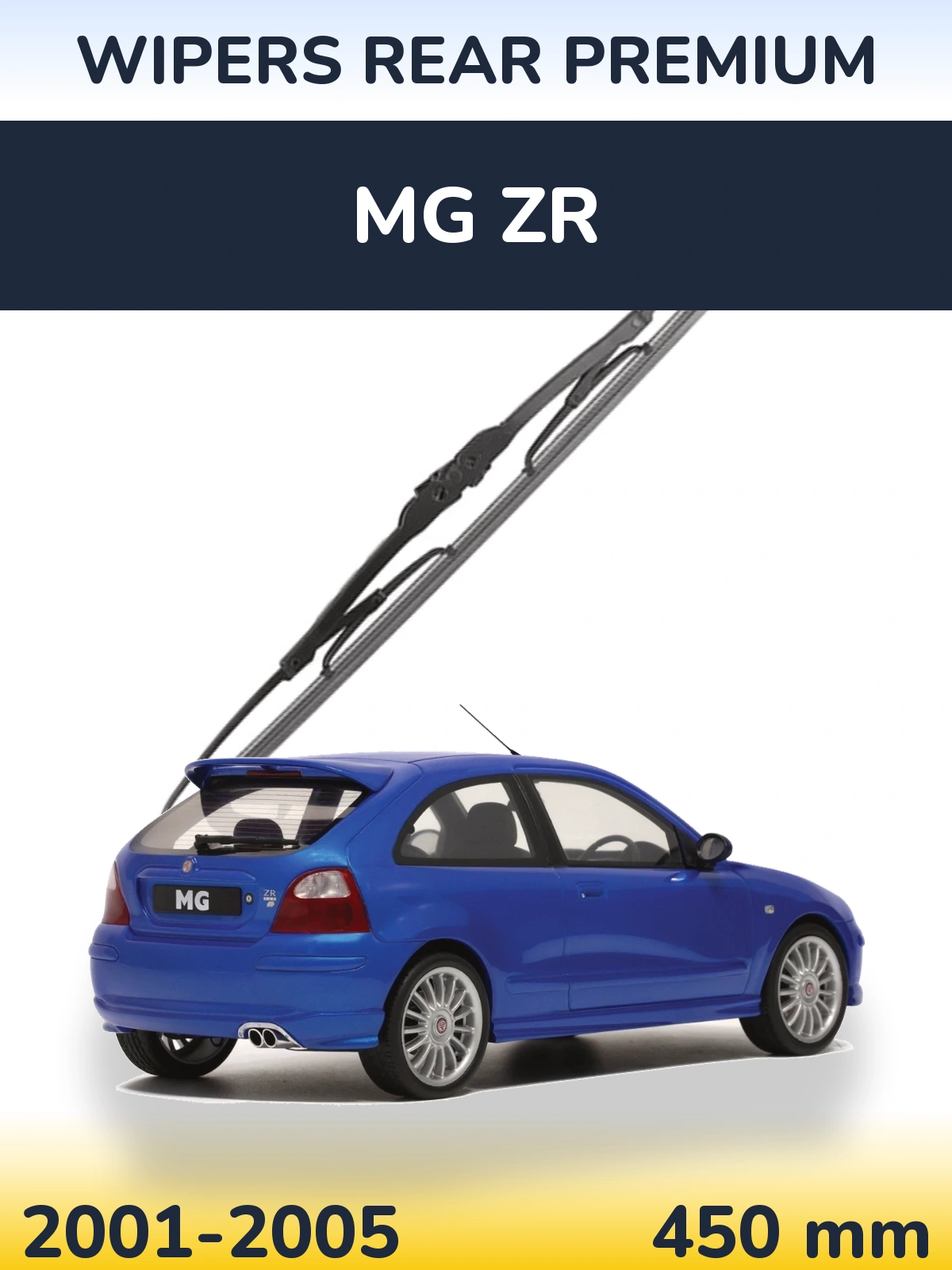 Tylna wycieraczka WIPERS REAR PREMIUM 450 mm do MG ZR 2001-2005