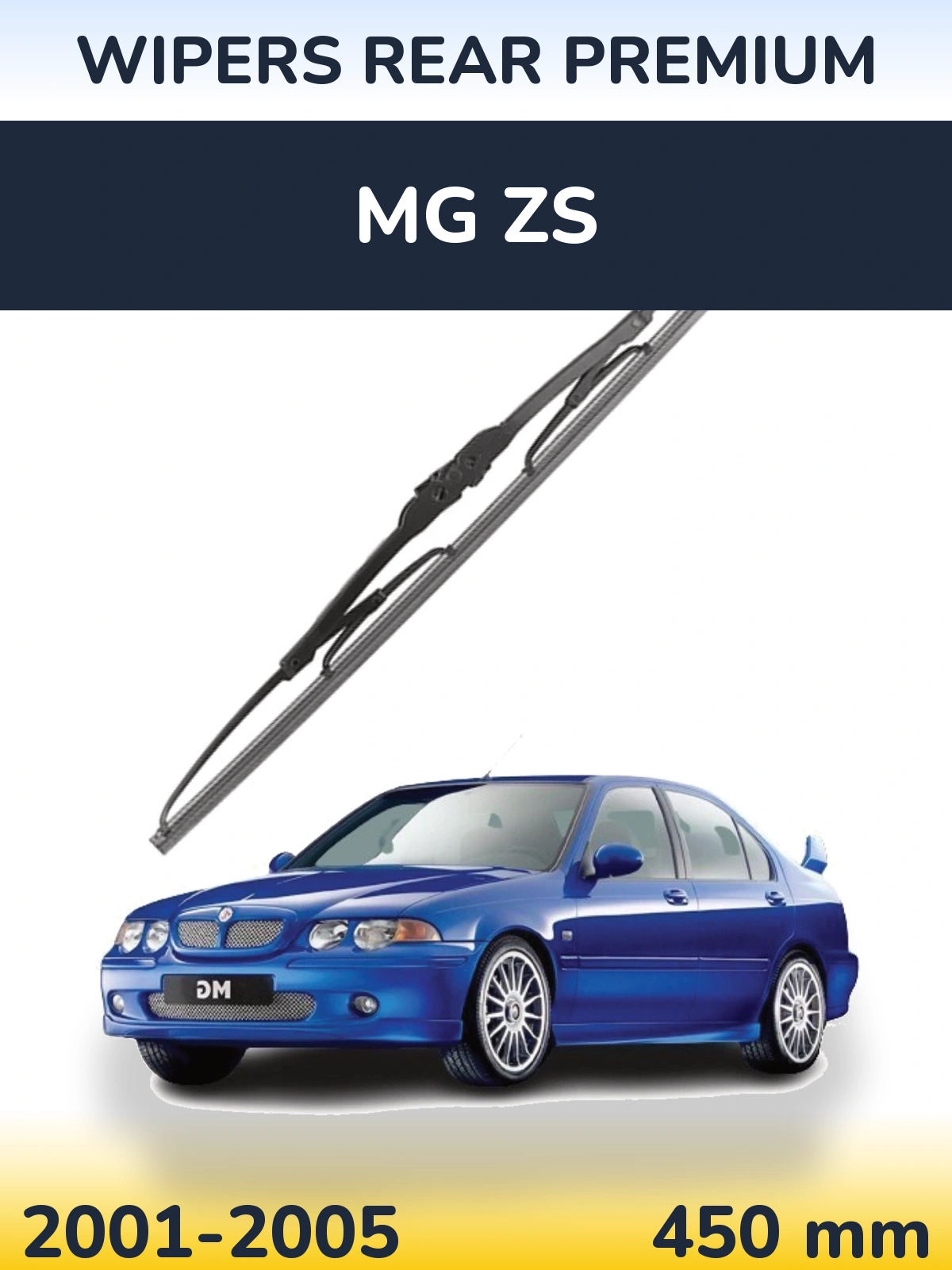 Tylna wycieraczka WIPERS REAR PREMIUM 450 mm do MG ZS 2001-2005