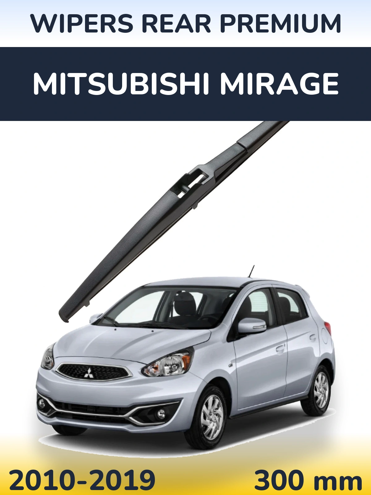 Tylna wycieraczka WIPERS REAR PREMIUM 300 mm do Mitsubishi Mirage 2010-2019