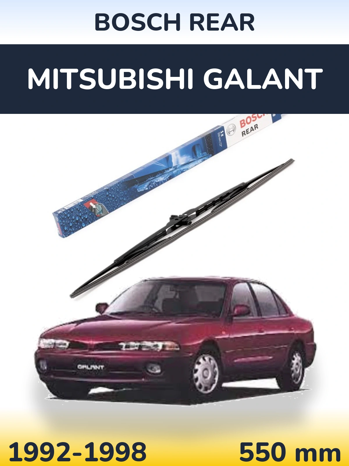 Tylna wycieraczka BOSCH Rear 550 mm do Mitsubishi Galant 1992-1998