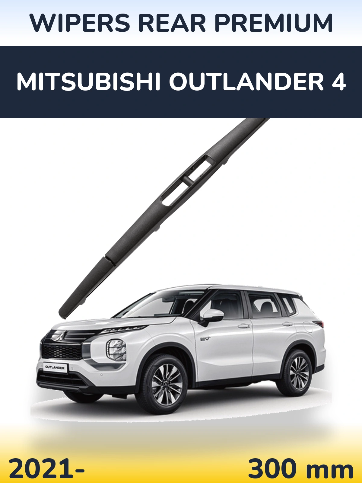 Tylna wycieraczka WIPERS REAR PREMIUM 300 mm do Mitsubishi Outlander 4 2021-2026