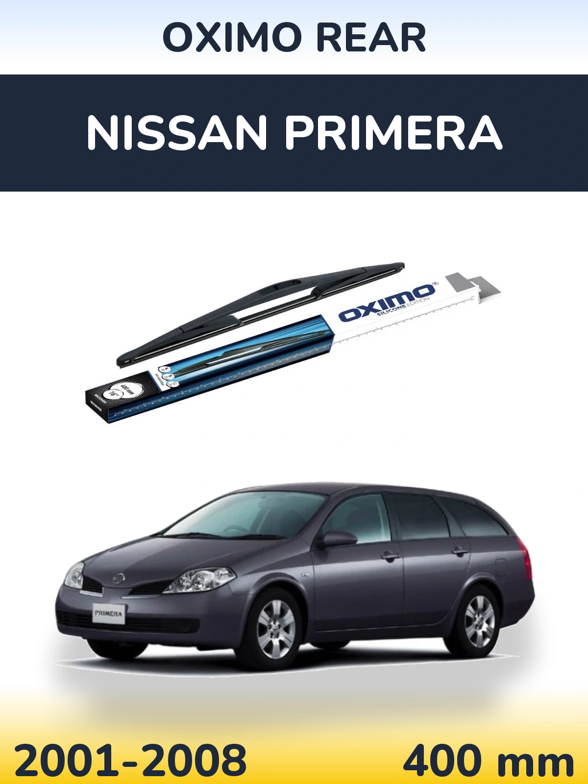 Tylna wycieraczka Oximo Rear 400 mm do Nissan Primera 2001-2008