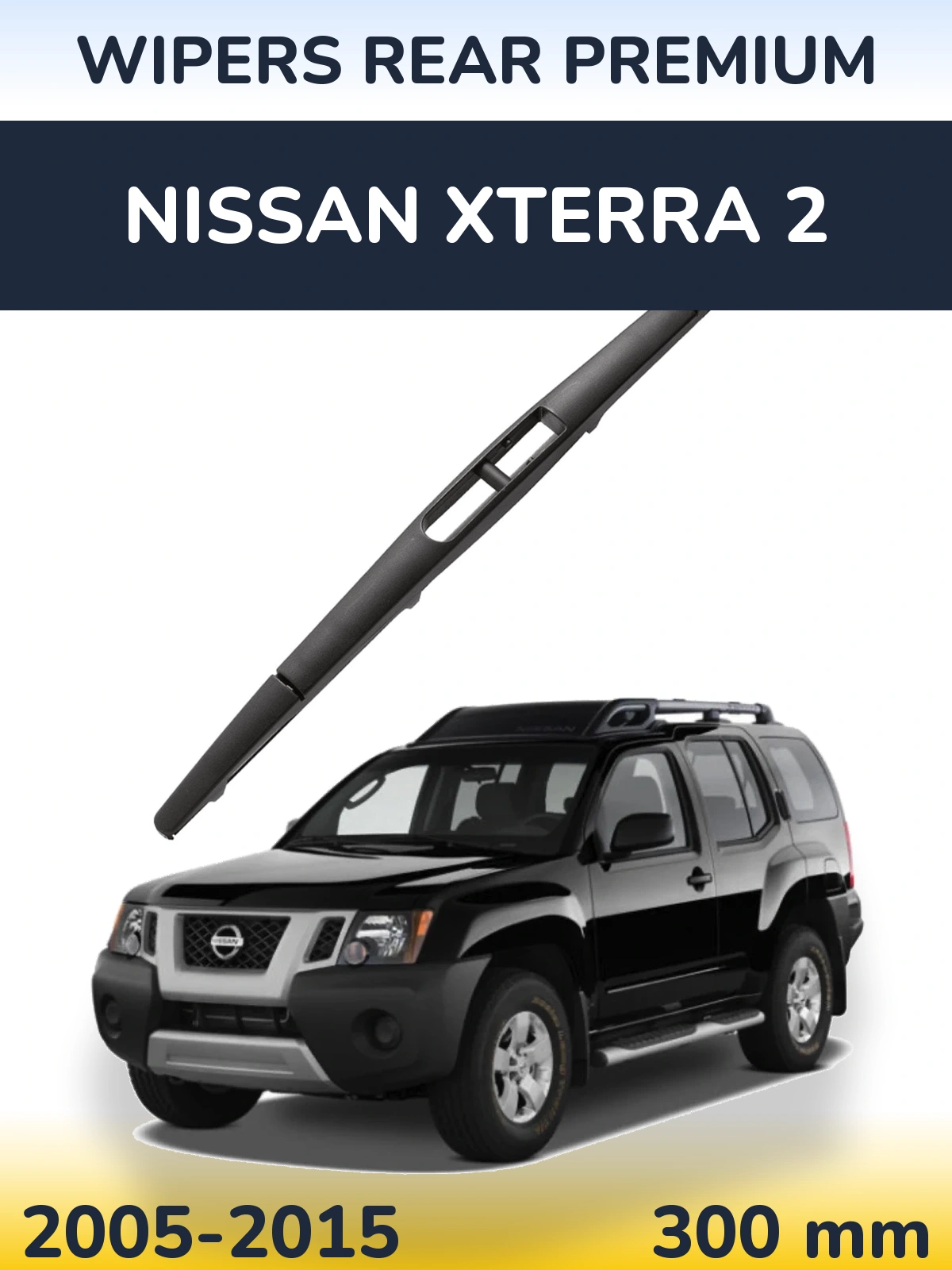 Rear wiper blade WIPERS REAR PREMIUM 300 mm for Nissan Xterra 2 2005-2015