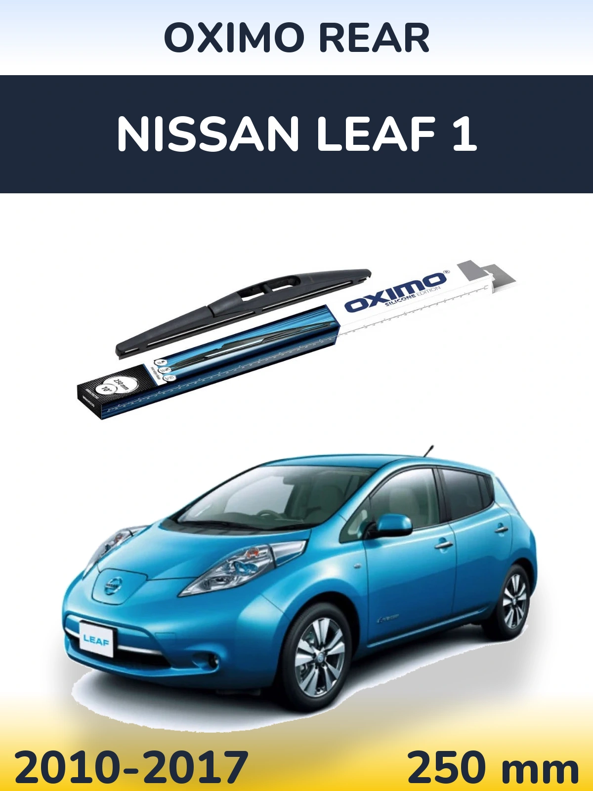 Tylna wycieraczka Oximo Rear 250 mm do Nissan Leaf 1 2010-2017