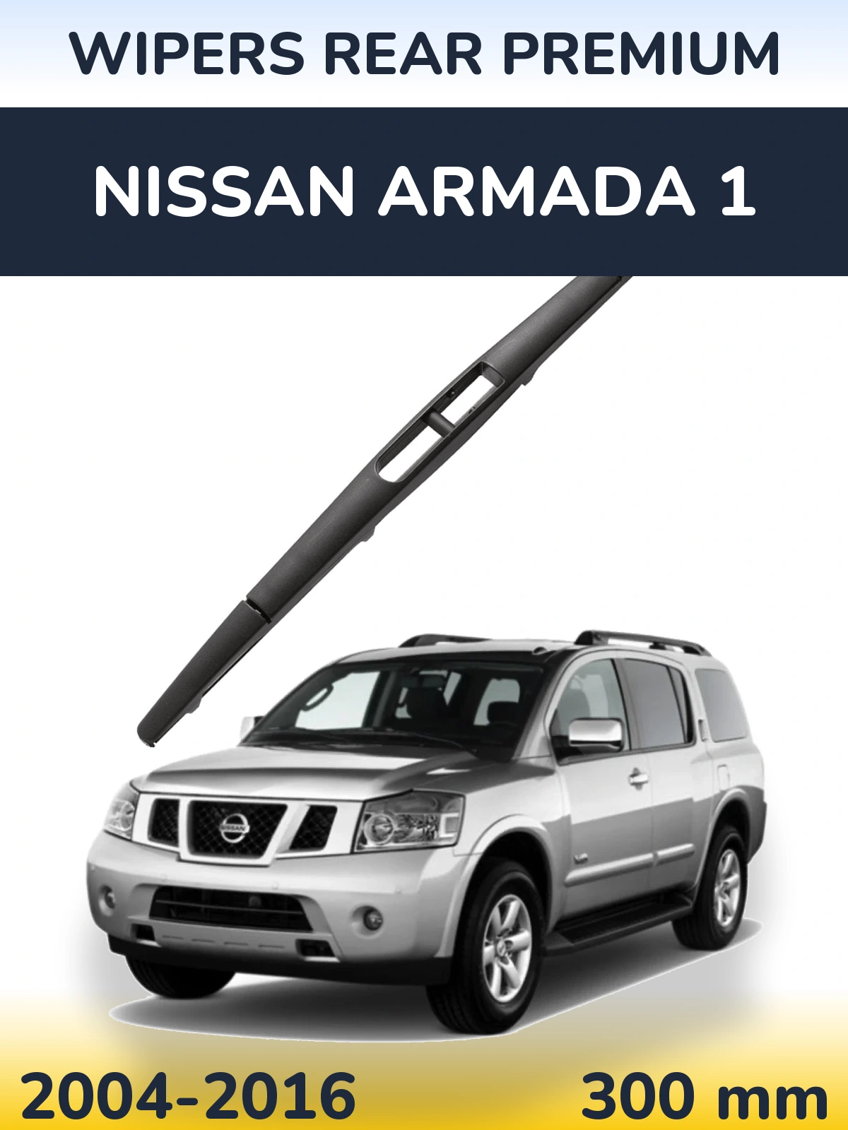 Tylna wycieraczka WIPERS REAR PREMIUM 300 mm do Nissan Armada 1 2004-2016