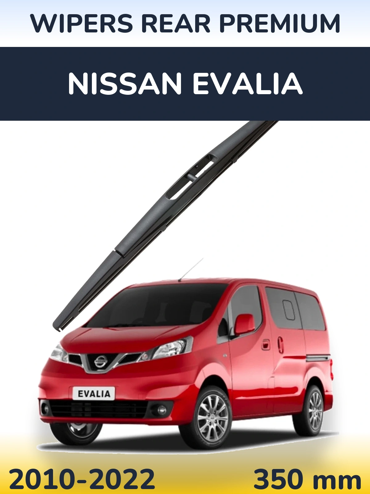Tylna wycieraczka WIPERS REAR PREMIUM 350 mm do Nissan Evalia 2010-2022