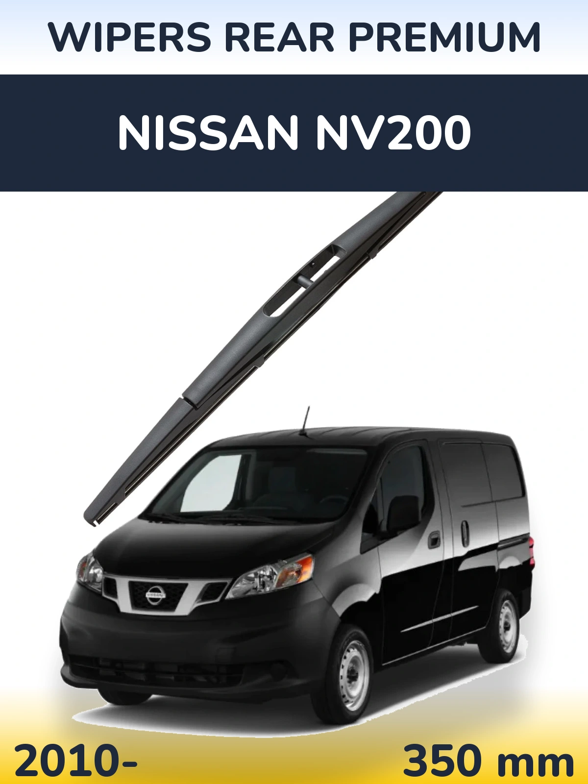 Rear wiper blade WIPERS REAR PREMIUM 350 mm for Nissan NV200 2010-2026