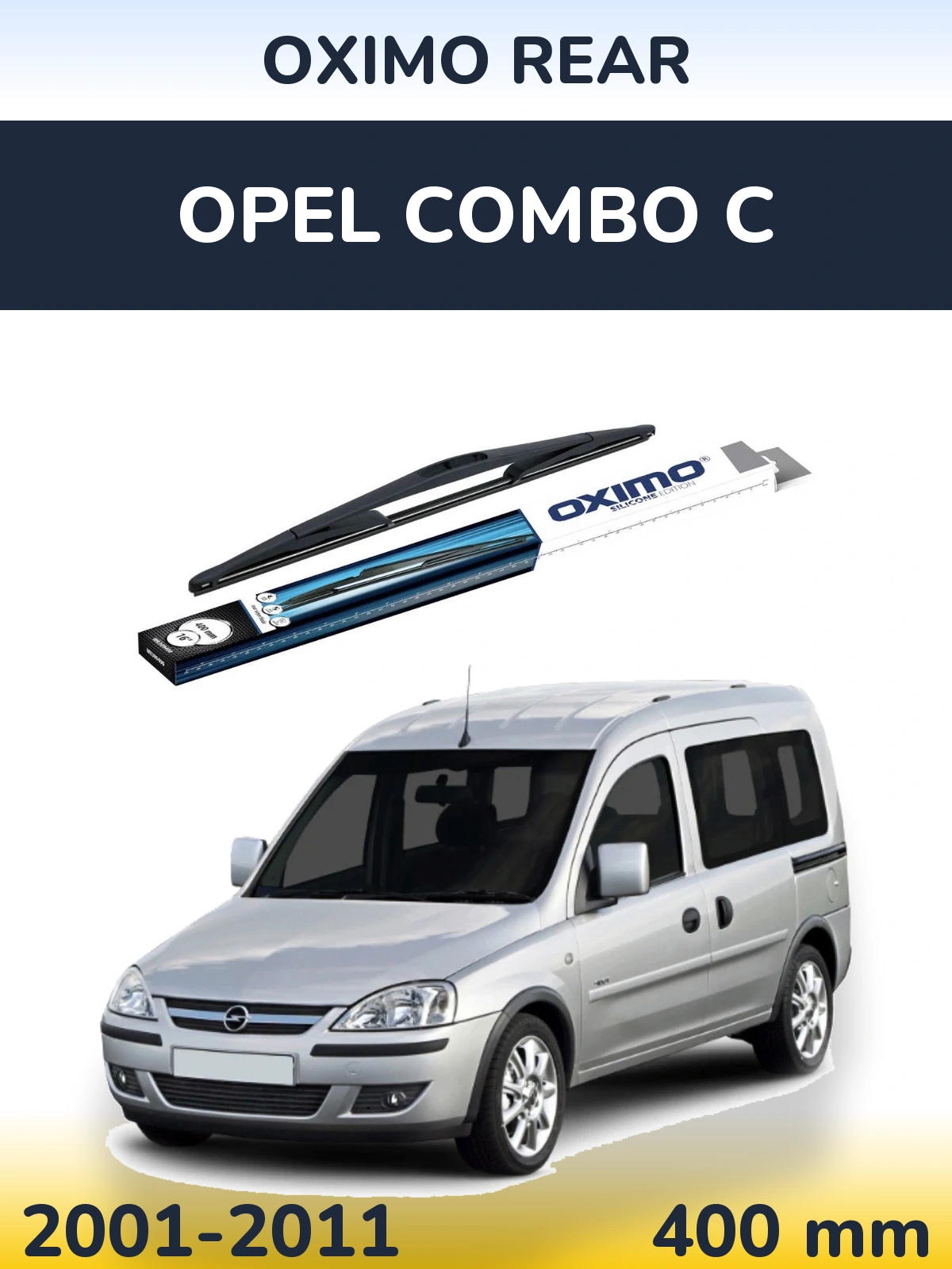 Tylna wycieraczka Oximo Rear 400 mm do Opel Combo C 2001-2011