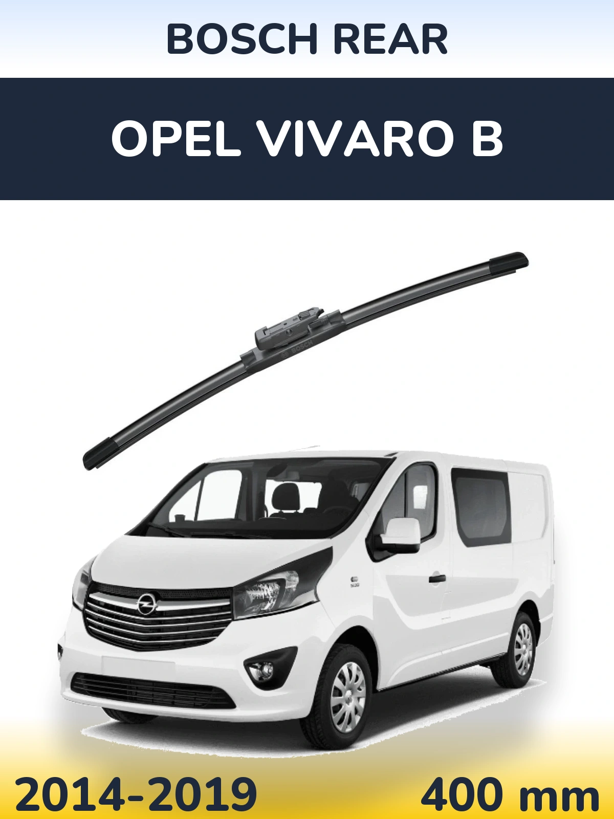 Tylna wycieraczka BOSCH Rear 400 mm do Opel Vivaro B 2014-2019